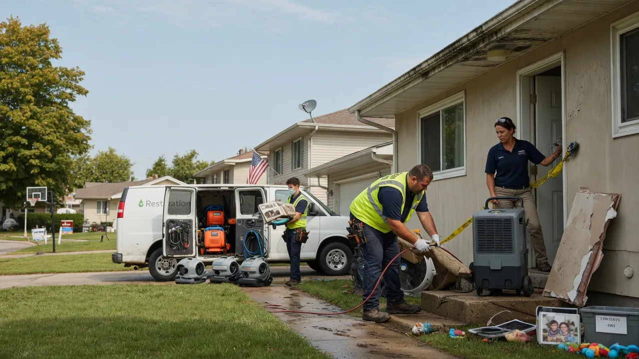 Water Damage Restoration in Versailles, IN near me